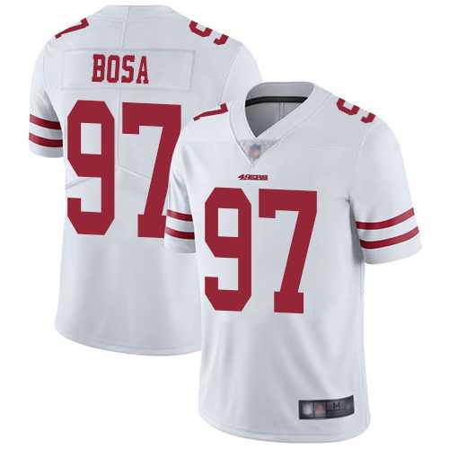 Nike 49ers 97 Nick Bosa White 2019 NFL Draft First Round Pick Vapor Untouchable Limited Jersey Dzhi,We sell and wholesale Nike 49ers 97 Nick Bosa White 2019 NFL Draft First Round Pick Vapor Untouchable Limited Jersey Dzhi on line form chian!